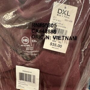 Harbor Bay Men's Polo Shirt in Purple